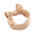 Beautiful Knit Elastic Bow Headband