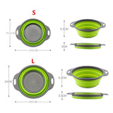 Folding Silicone Strainer