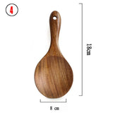 Natural Teak Cookware Set