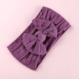 Beautiful Knit Elastic Bow Headband