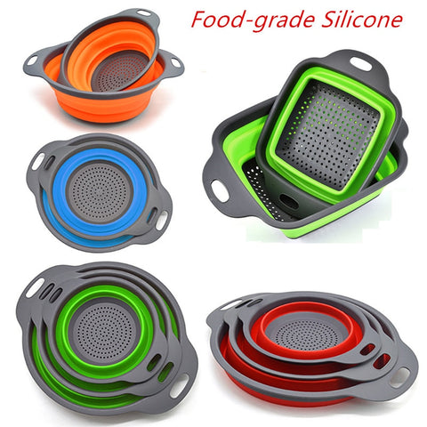 Folding Silicone Strainer