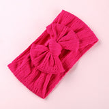 Beautiful Knit Elastic Bow Headband