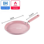 Pink Non Stick Frying Pan