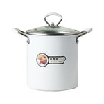 Deep Fryer with Strainer and Lid