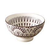 Japanese and Wind 4.5-inch Ceramic Bowl