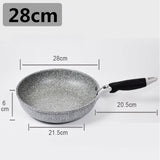 Stoneware Non-stick Frying Pan With Lid