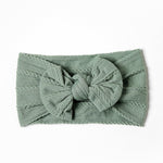 Beautiful Knit Elastic Bow Headband