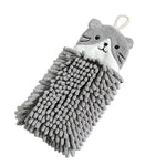 Fun Chenille Animal Hand Towels