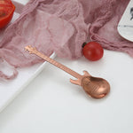 Stainless Steel Guitar Shaped Spoon