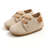 Retro Leather Baby Shoes