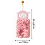 Fun Chenille Animal Hand Towels