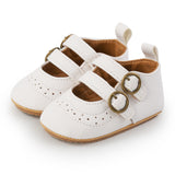 Retro Leather Baby Shoes