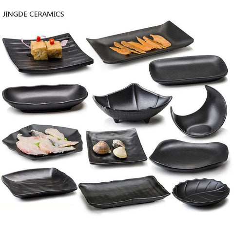 Creative Black Food Plate