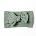 Beautiful Knit Elastic Bow Headband