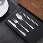 Travel Stainless Steel Cutlery Set