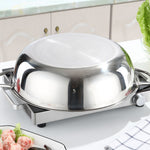 2 Sided Stainless Steel Hotpot