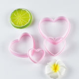 4Pcs Heart Shape Cookie Cutter