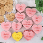 10 Pcs/set Valentine Cookie Cutters