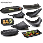 Creative Black Food Plate