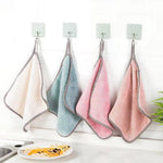 Trimmed Pastel Dish Cloths