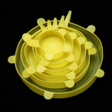 6PCS Adaptable Silicone Lids