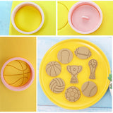 Sports Cookie Cutter Set