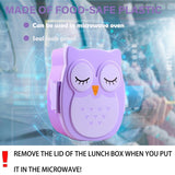 Cartoon Owl Lunch Box