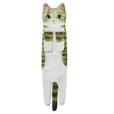 Funny Cat Hand Towels