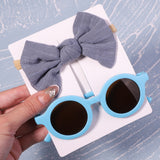 2Pcs/Pack Vintage Headband and Sunglasses