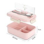 Microwave Pastel Lunch Box with Spoon