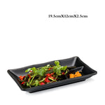 Creative Black Food Plate