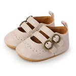 Retro Leather Baby Shoes