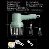 Portable Kitchen Food Processor