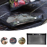 Reusable BBQ Grill Mesh Bag and Mats