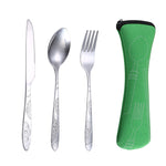 Portable Silverware Sets with Pouch