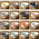 Japanese and Wind 4.5-inch Ceramic Bowl