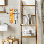 Funny Cat Hand Towels