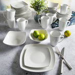 48PCS Square Expanded Dinnerware Set