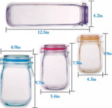 Reusable Mason Jar Ziplock