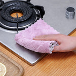 Double-layer Kitchen Dish Cloth