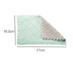 Double-layer Kitchen Dish Cloth