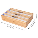 3-in-1 Bamboo Organizers With Cutters