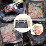 Reusable BBQ Grill Mesh Bag and Mats