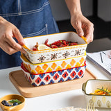 Decorative Ceramic Baking Dish