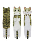 Funny Cat Hand Towels