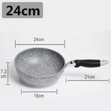 Stoneware Non-stick Frying Pan With Lid