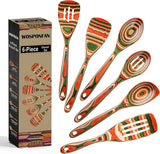 Pakkawood Wooden Kitchen Utensils Set