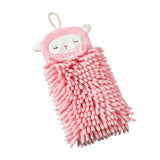 Fun Chenille Animal Hand Towels